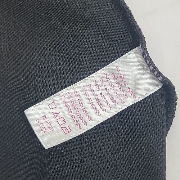 𝅺justice Active Girls size 14 Leotard Cute Criss Cross Back and Beautiful Gold - Picture 5 of 5